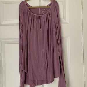 American Eagle Soft & Sexy Purple Long Sleeve